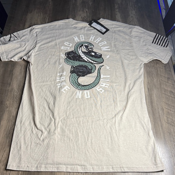 Grunt Style Other - Grunt Style Beige Snake Graphic Tee